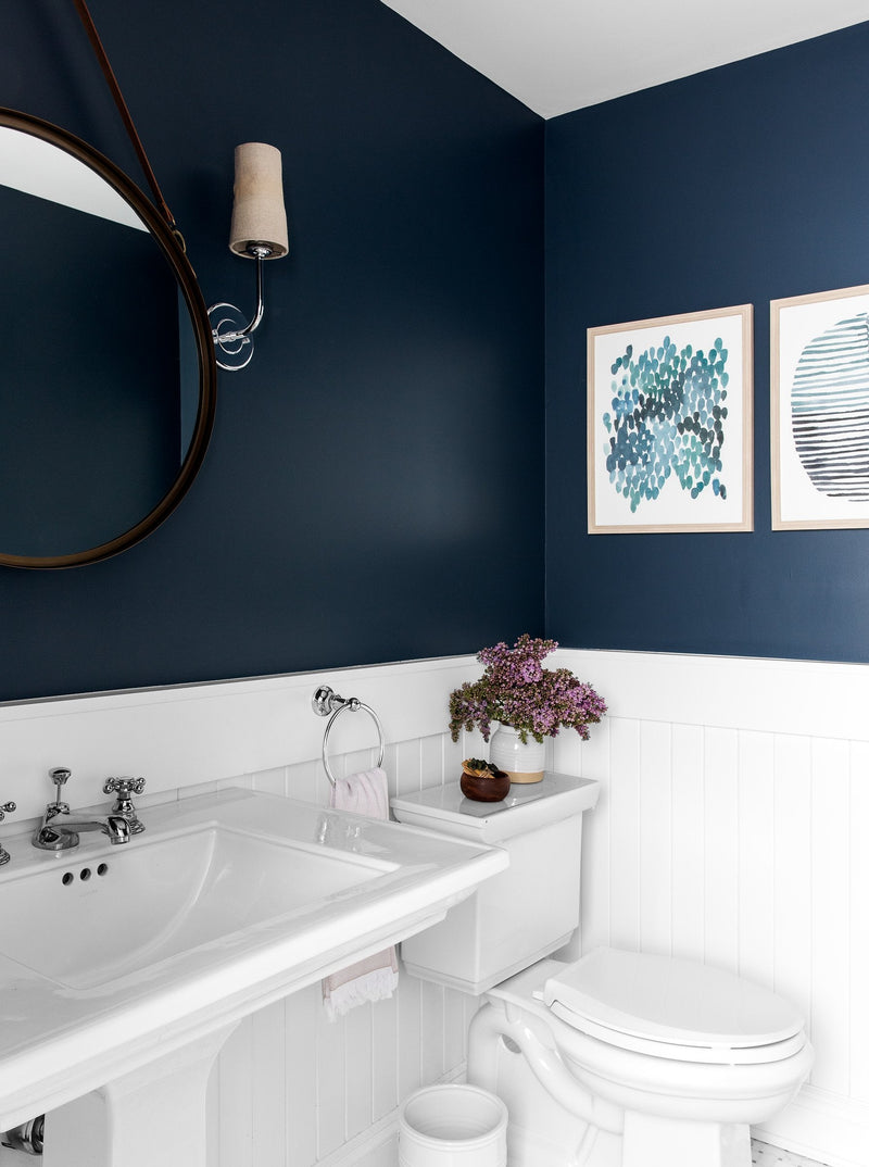 Elastic waterproof coating in an interior space