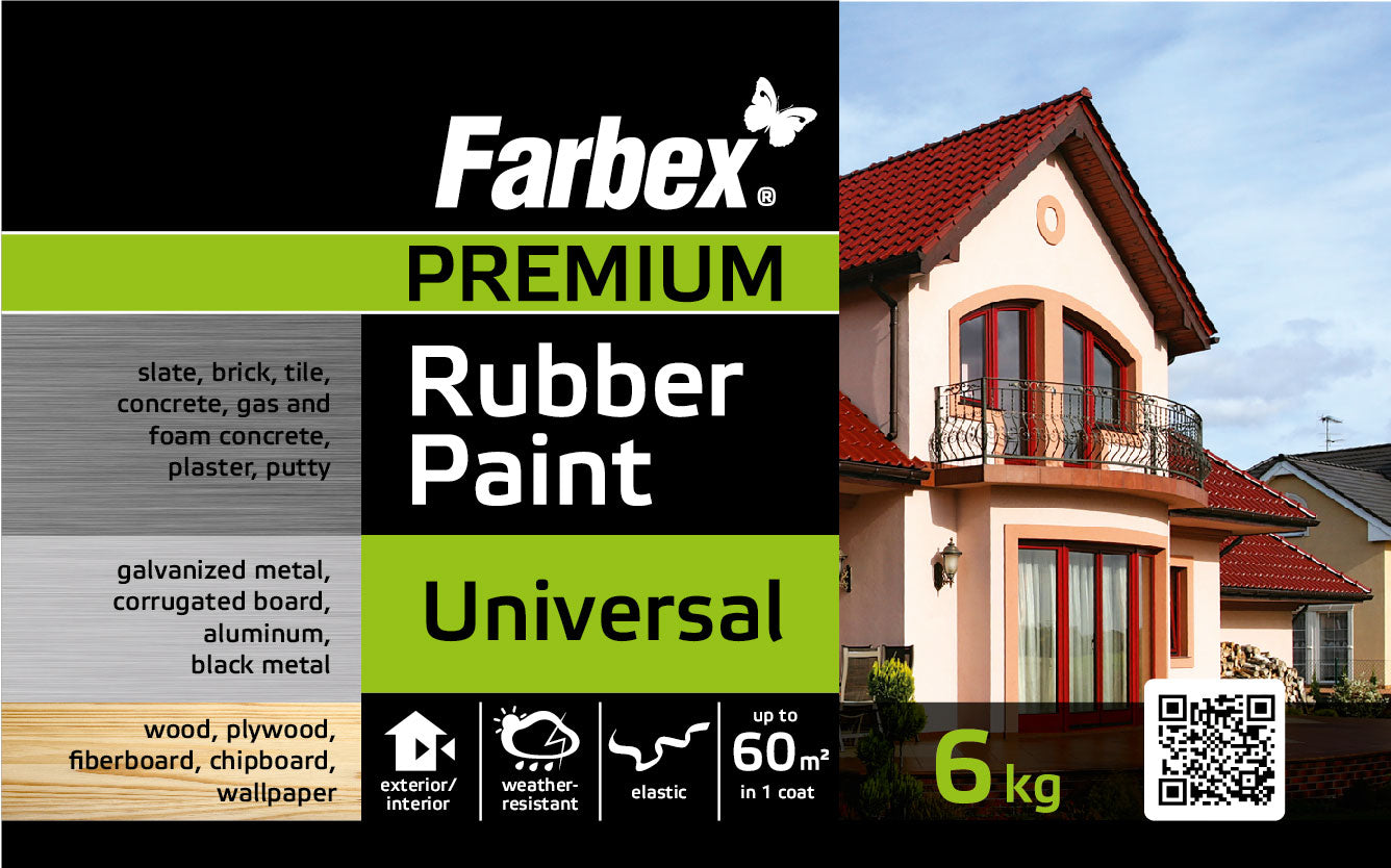 Universal Rubber Paint – Black - Durable, Waterproof & Flexible Coating for All Surfaces