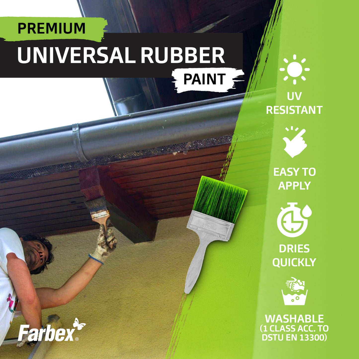 Universal Rubber Paint – Black - Durable, Waterproof & Flexible Coating for All Surfaces