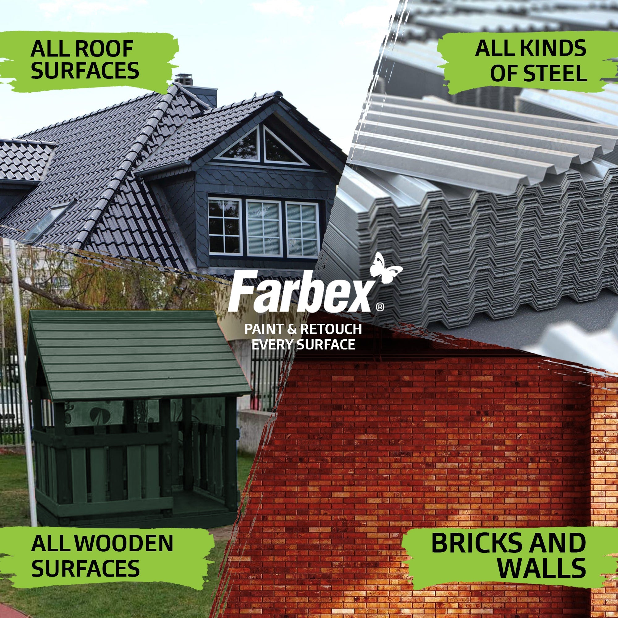 Repairing flat-roof cracks with liquid rubber — RubberPaint application