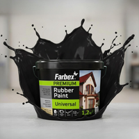 Liquid Rubber Black – Elastic Waterproof Coating (RAL 9004)