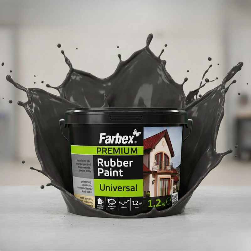 Liquid Rubber Anthracite – Elastic Waterproof Coating (RAL 7024)