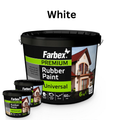 Liquid Rubber White – Elastic Waterproof Coating (RAL 9003)