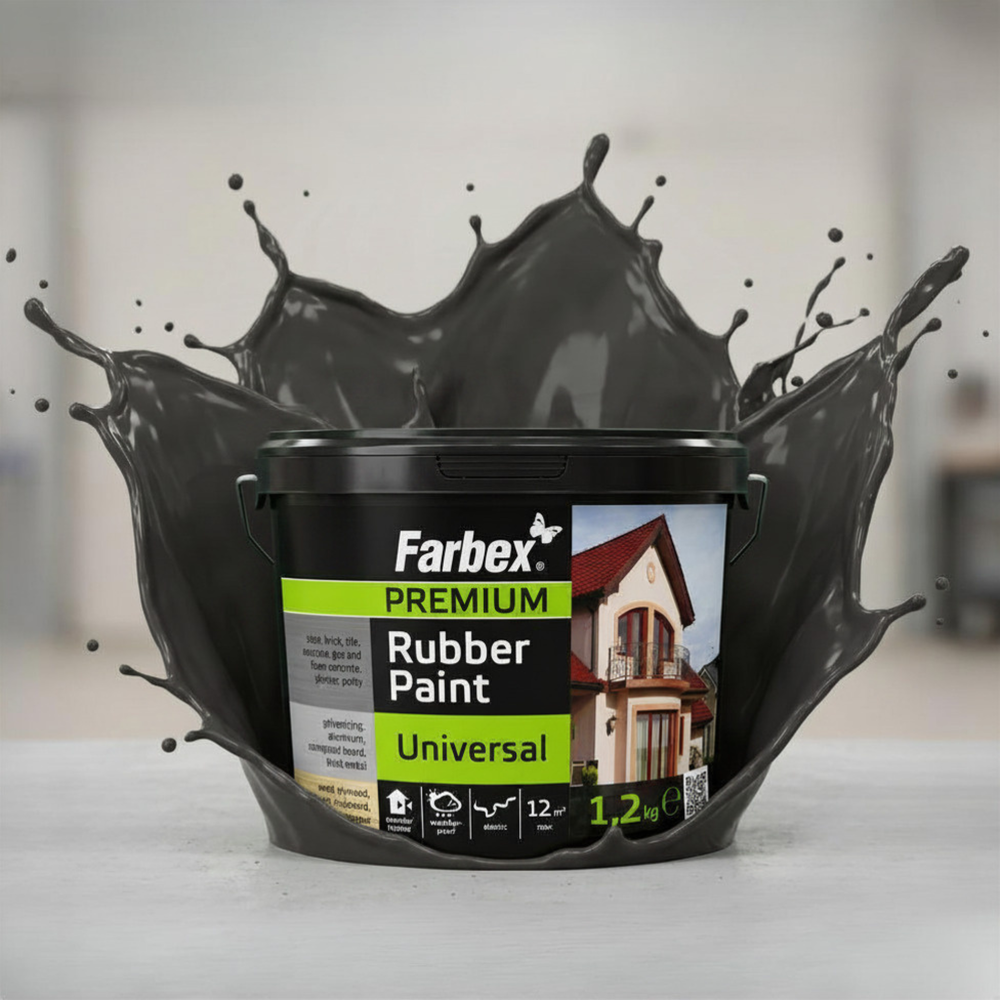 Liquid Rubber Anthracite – 1.2 kg bucket