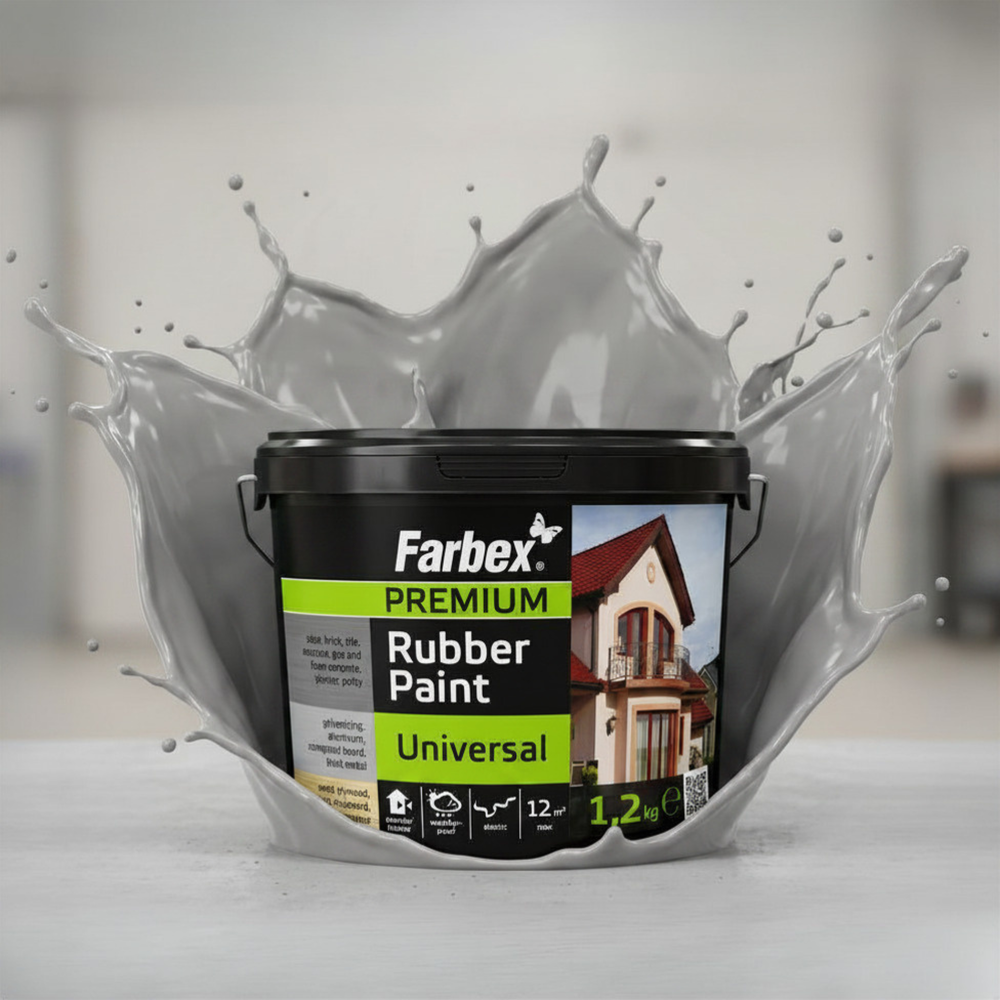 Liquid Rubber Grey – 1.2 kg bucket